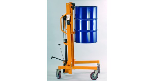 Hydraulic Drum Truck with Adjustable Legs