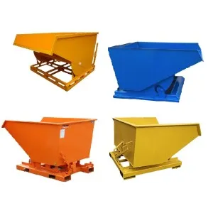 Waste and chips tipping skips - BROXTEC