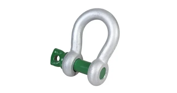 Green Pin Alloy Bow Shackle Screw Pin